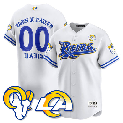 LAR Born x Raised Baseball Jersey - All Stitched