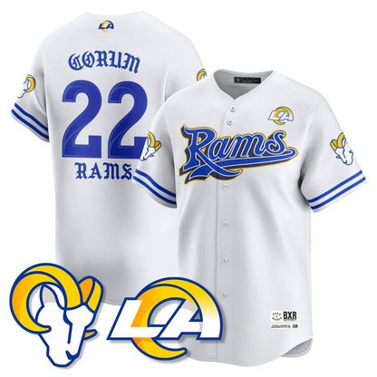 LAR Born x Raised Baseball Jersey - All Stitched