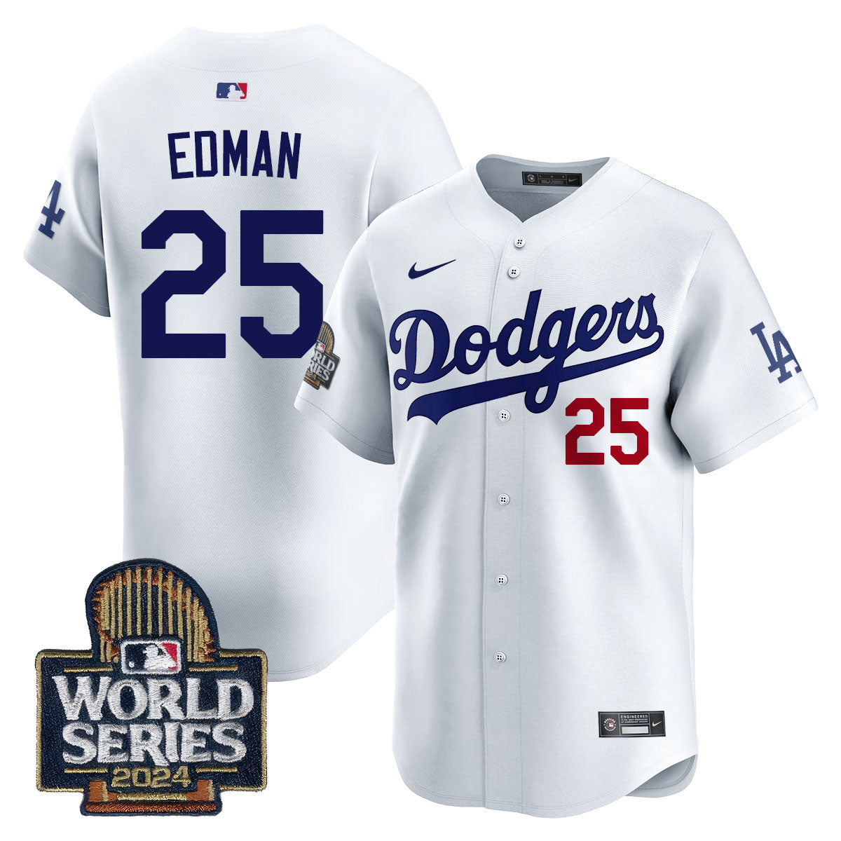 LAD World Series 2024 Jersey - All Stitched