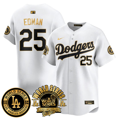 LAD World Series 2024 Jersey - All Stitched