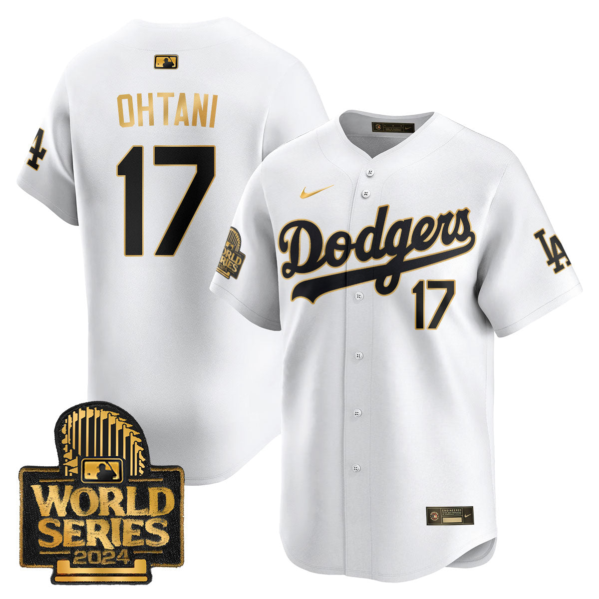 LAD World Series 2024 Jersey - All Stitched