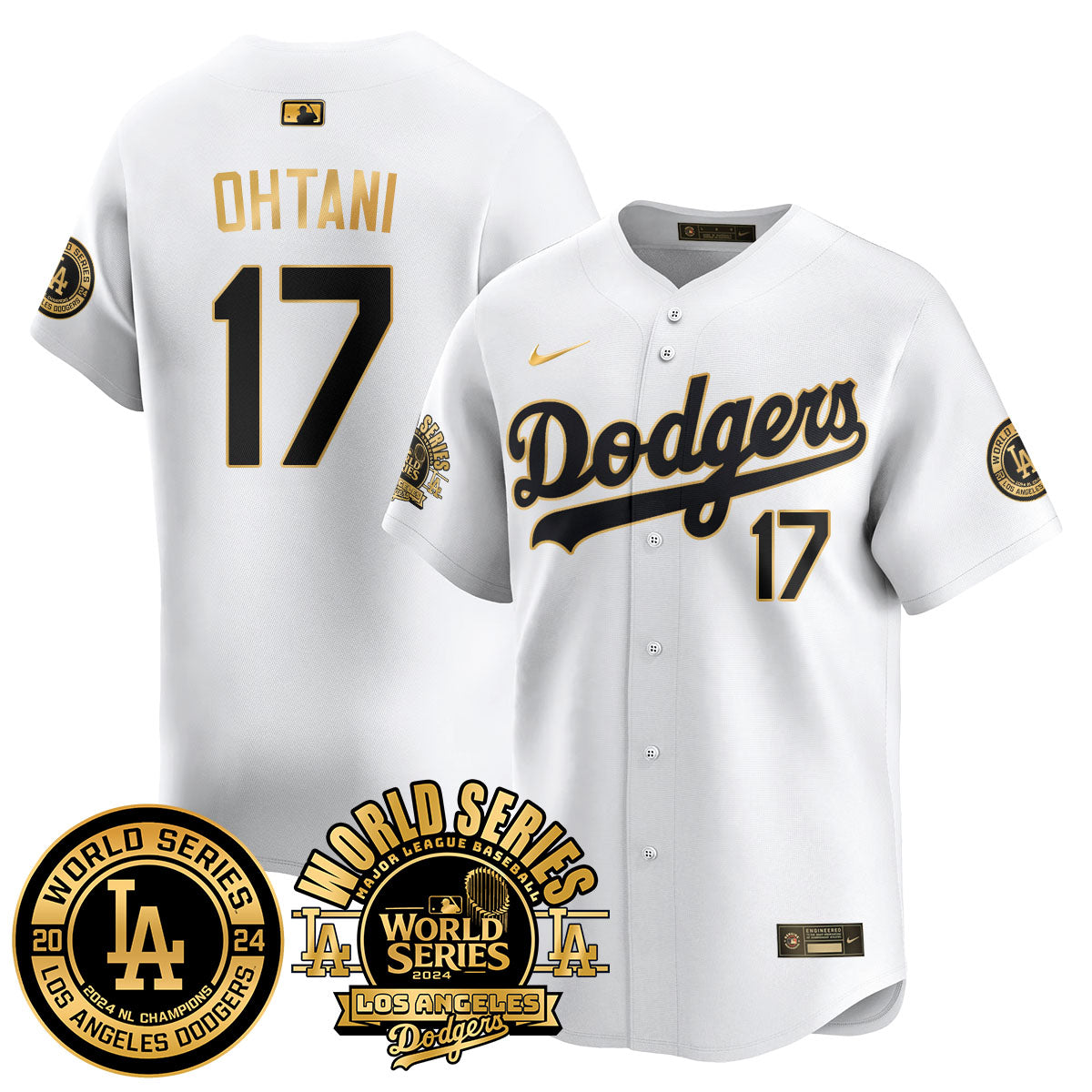 LAD World Series 2024 Jersey - All Stitched