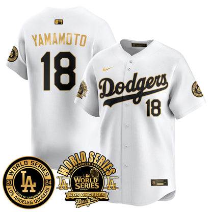LAD World Series 2024 Jersey - All Stitched