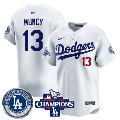 LAD World Series NL Champions Jersey - All Stitched