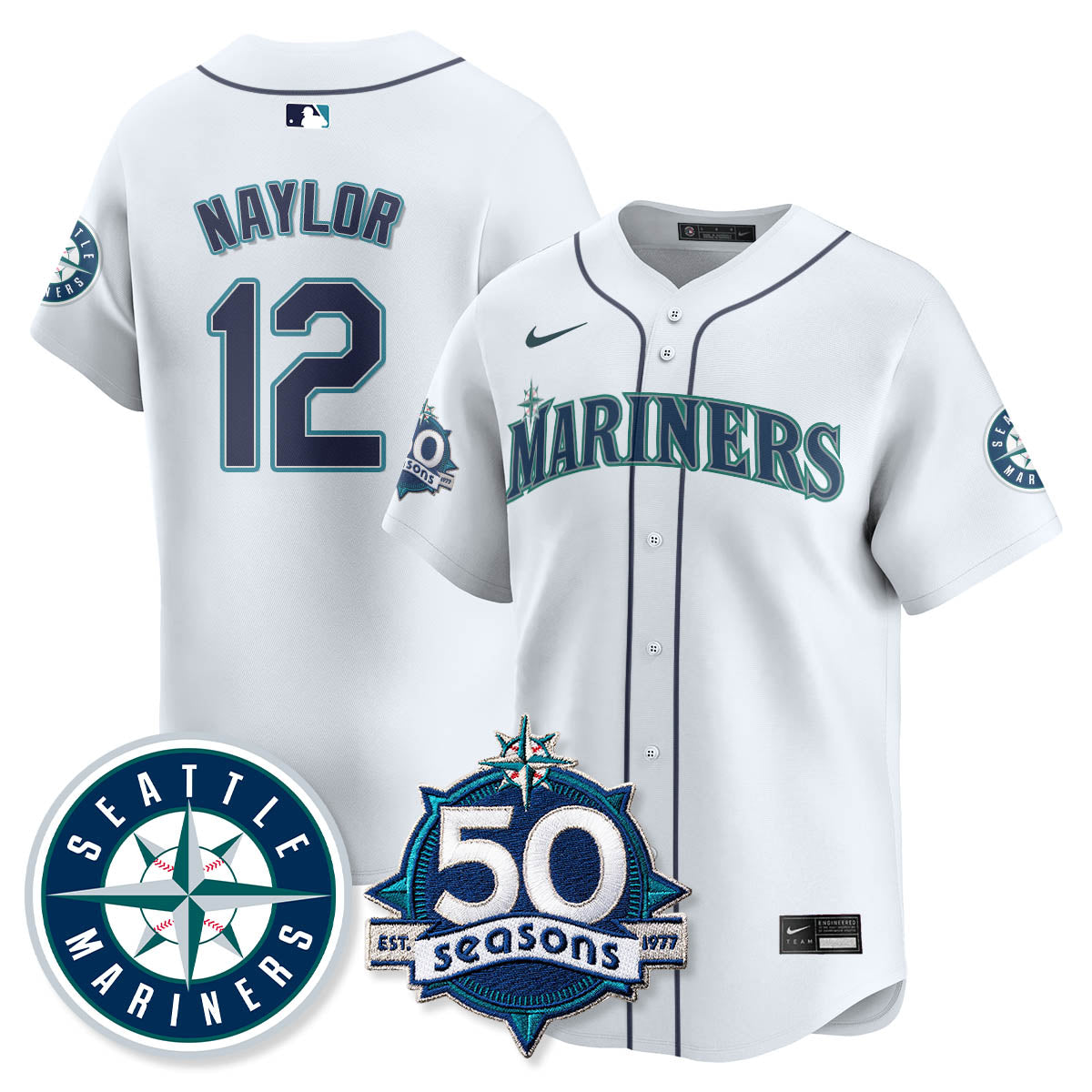 SEA Vapor Premier Limited Jersey - 50th Anniversary - All Stitched