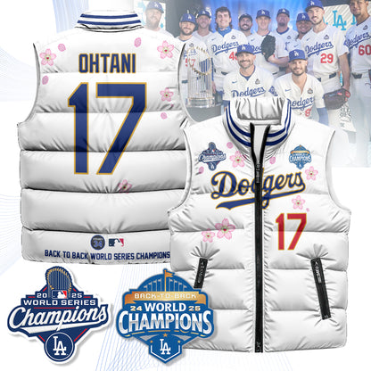 LAD Tokyo 2025 World Series Champions Puffer Vest