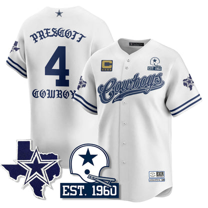 DAL Born x Raised Baseball Jersey - All Stitched