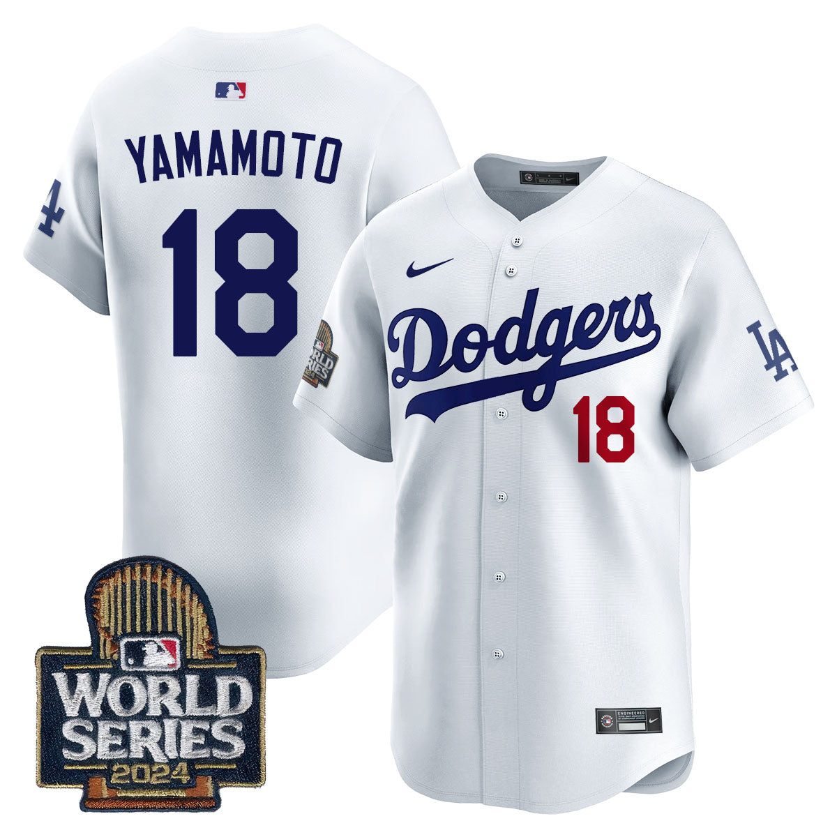 LAD World Series 2024 Jersey - All Stitched
