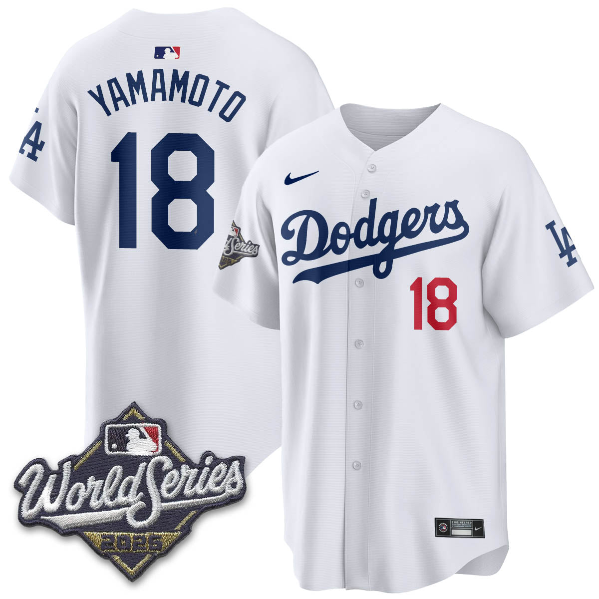 LAD 2025 World Series Jersey - All Stitched