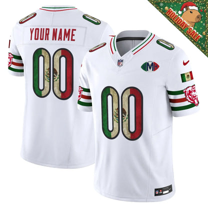 Chicago Bears Mexico Vapor Limited Custom Jersey - All Stitched