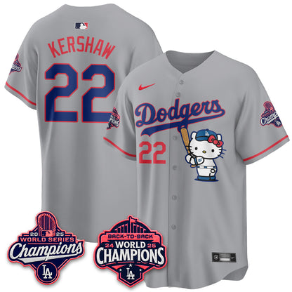 LAD x Hello Kitty Night 2026 Vapor Pink Jersey - All Stitched