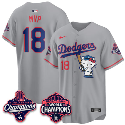 LAD x Hello Kitty Night 2026 Vapor Pink Jersey - All Stitched