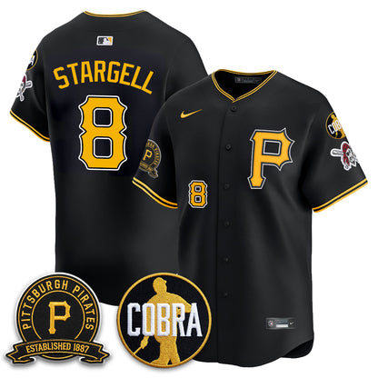 PIT Vapor Limited Jersey - Cobra & Est 1887 Patch - All Stitched