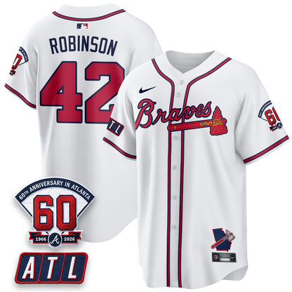 ATL 2026 60th Anniversary Vapor Limited Red Jersey - All Stitched