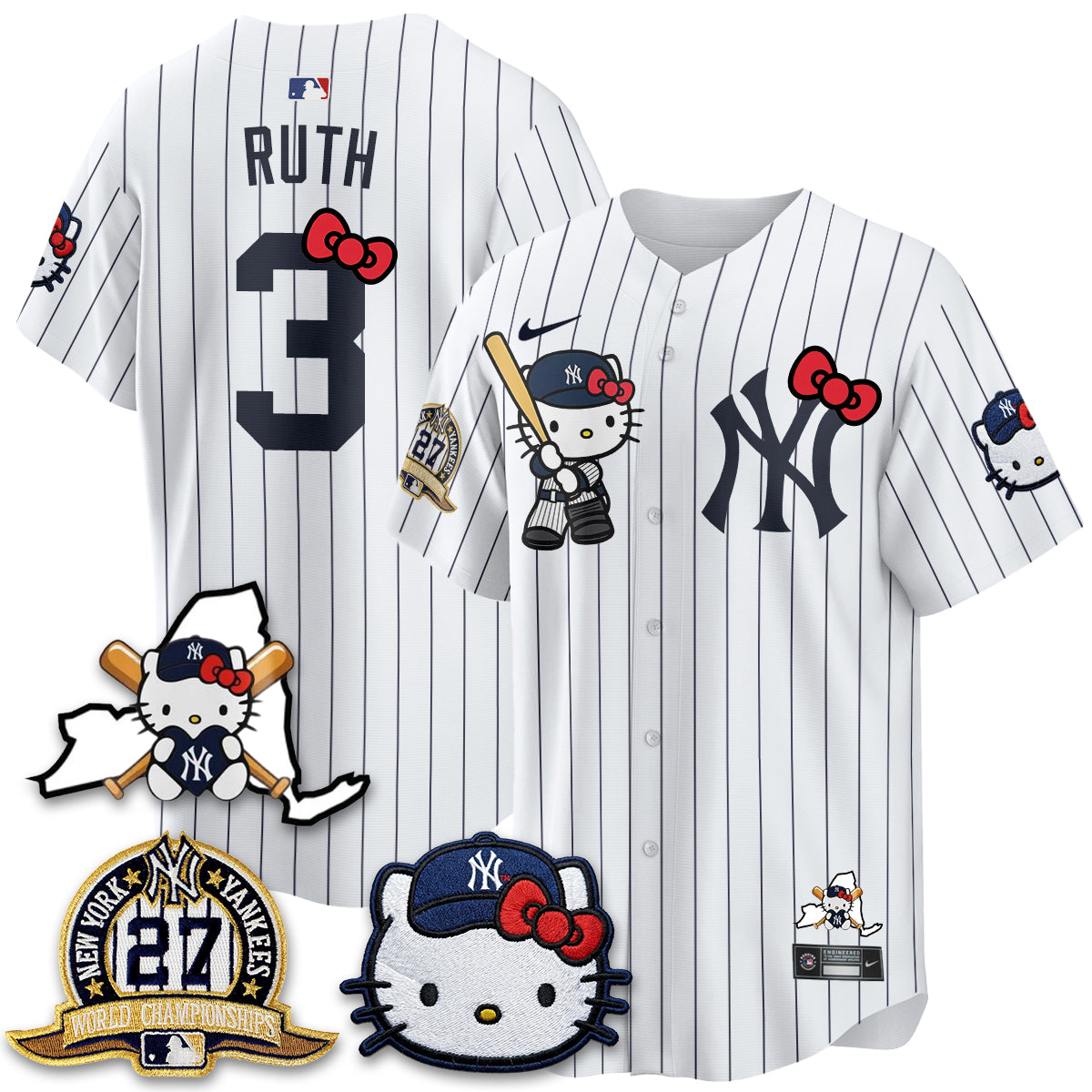 NYY Meow KT 2026 Vapor Limited Jersey - All Stitched