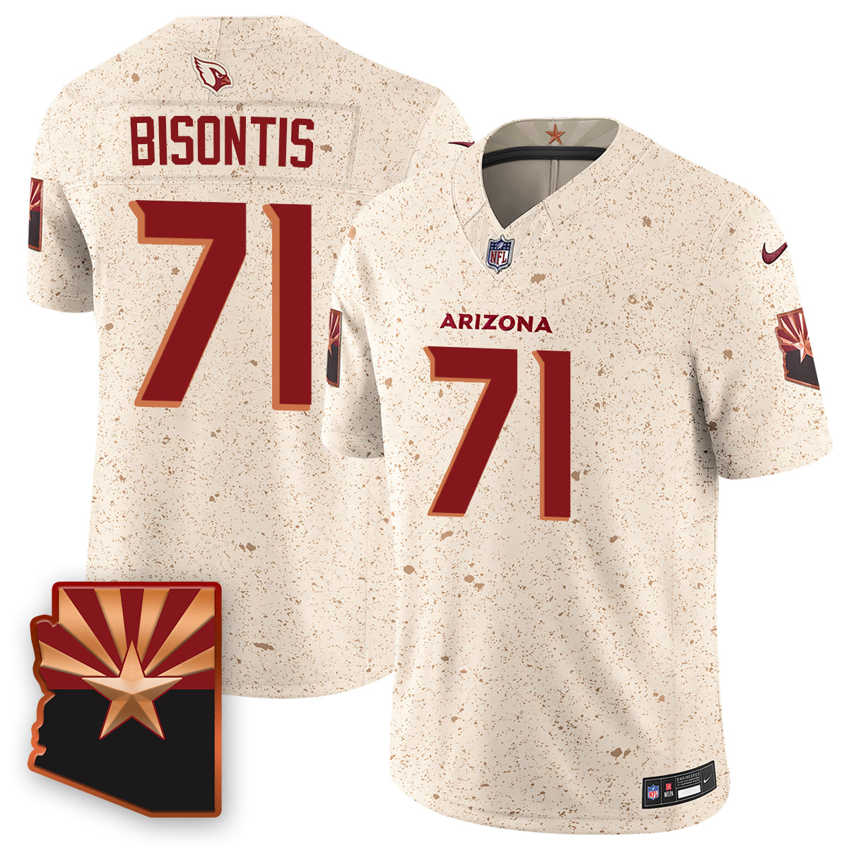 ARI 2026 NFL Draft Jersey - All Stitched