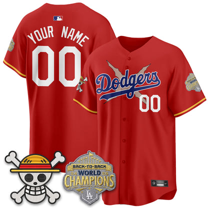 LAD x OP Vapor Custom Jersey -All Stitched V2