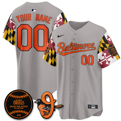 BAL 2026 x Maryland State Flag Vapor Custom Jersey - All Stitched V2