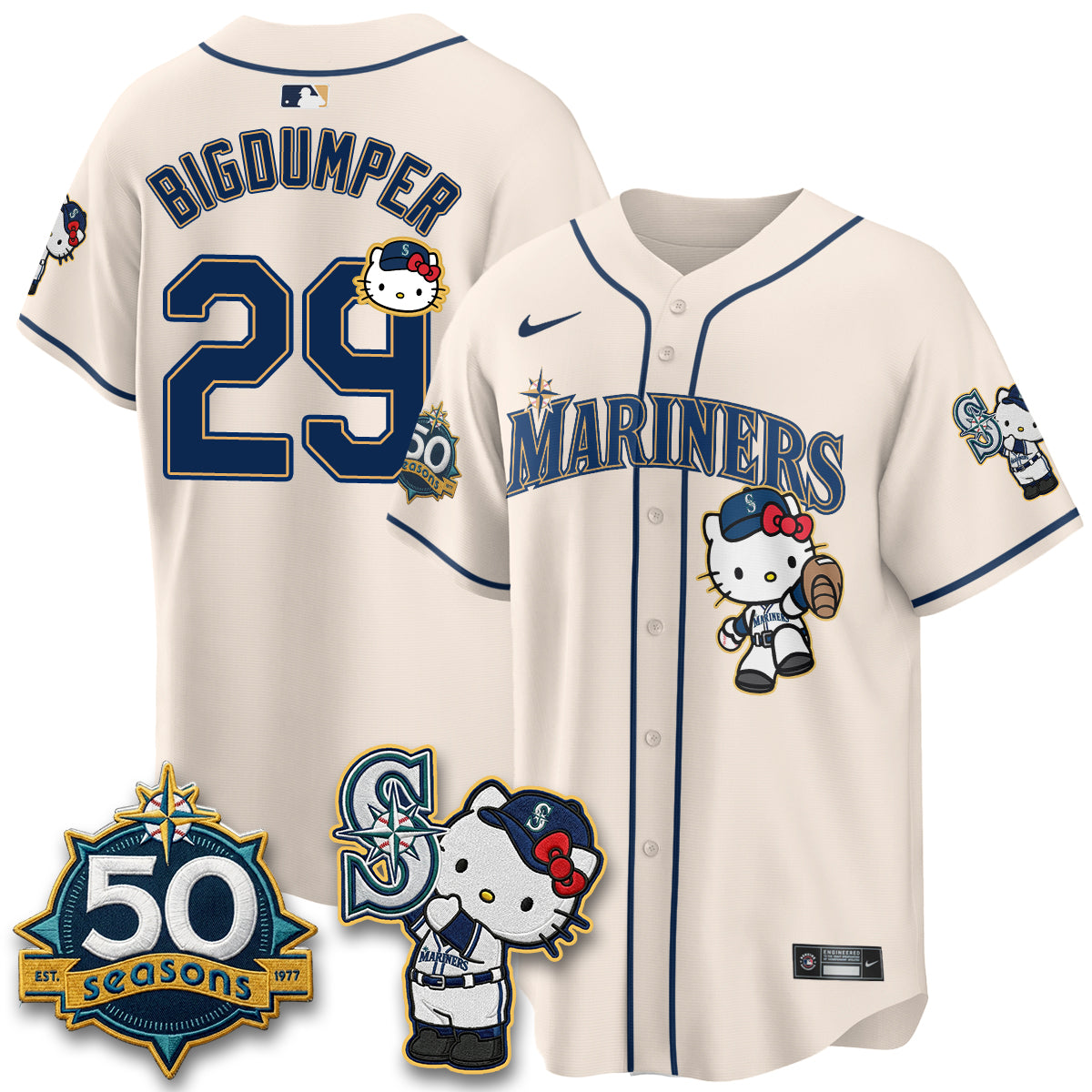 SEA x Meow KT Night Limited Jersey - All Stitched V2