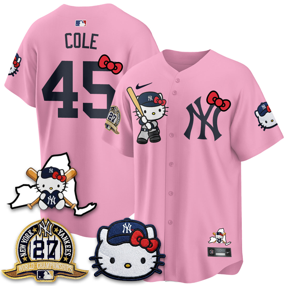 NYY Meow KT 2026 Vapor Limited Jersey - All Stitched