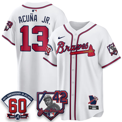ATL 2026 Jackie Robinson Day Vapor Limited Red Jersey - All Stitched
