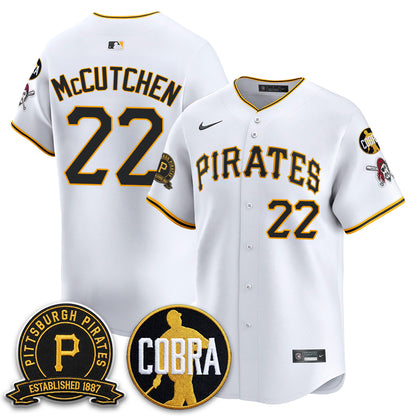 PIT Vapor Limited Jersey - Cobra & Est 1887 Patch - All Stitched