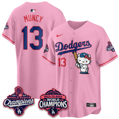 LAD x Hello Kitty Night 2026 Vapor Pink Jersey - All Stitched