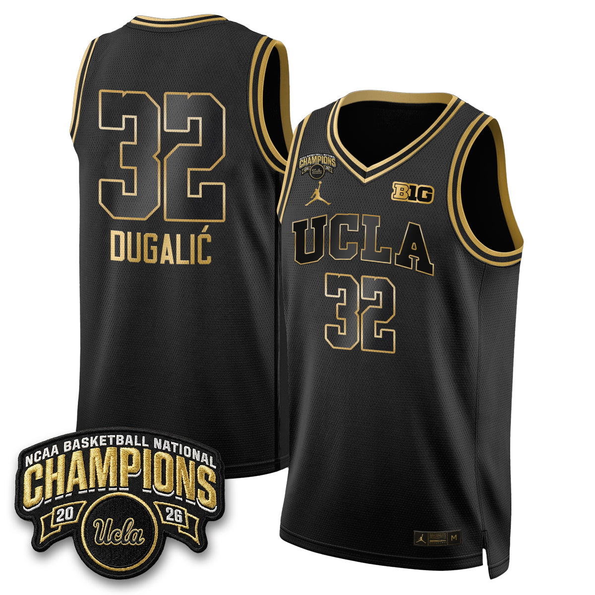 UCLA Women's Basketball Champion 2026 Limited Jersey -  All Stitched