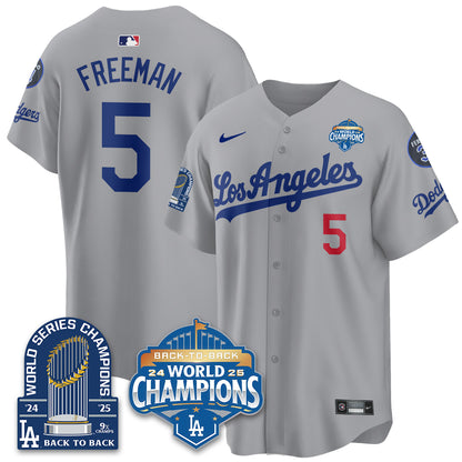 LAD Alternate Gold Vapor Limited Jersey - 9x Champs - All Stitched