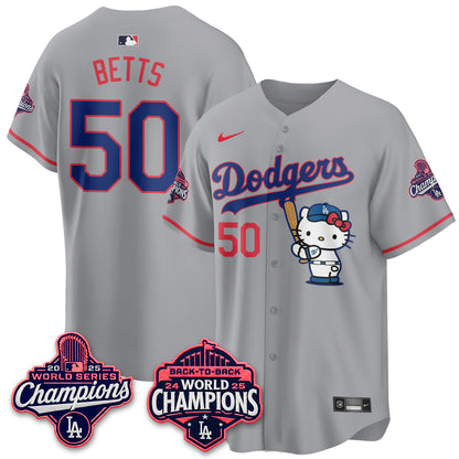 LAD x Hello Kitty Night 2026 Vapor Pink Jersey - All Stitched