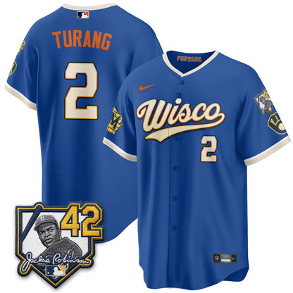 MIL 2026 Jackie Robinson Patch Vapor Limited Jersey - All Stitched