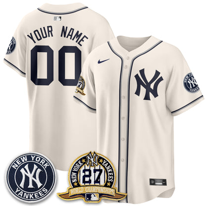 NYY 2026 Black Out Style Vapor Limited Custom Jersey - All Stitched