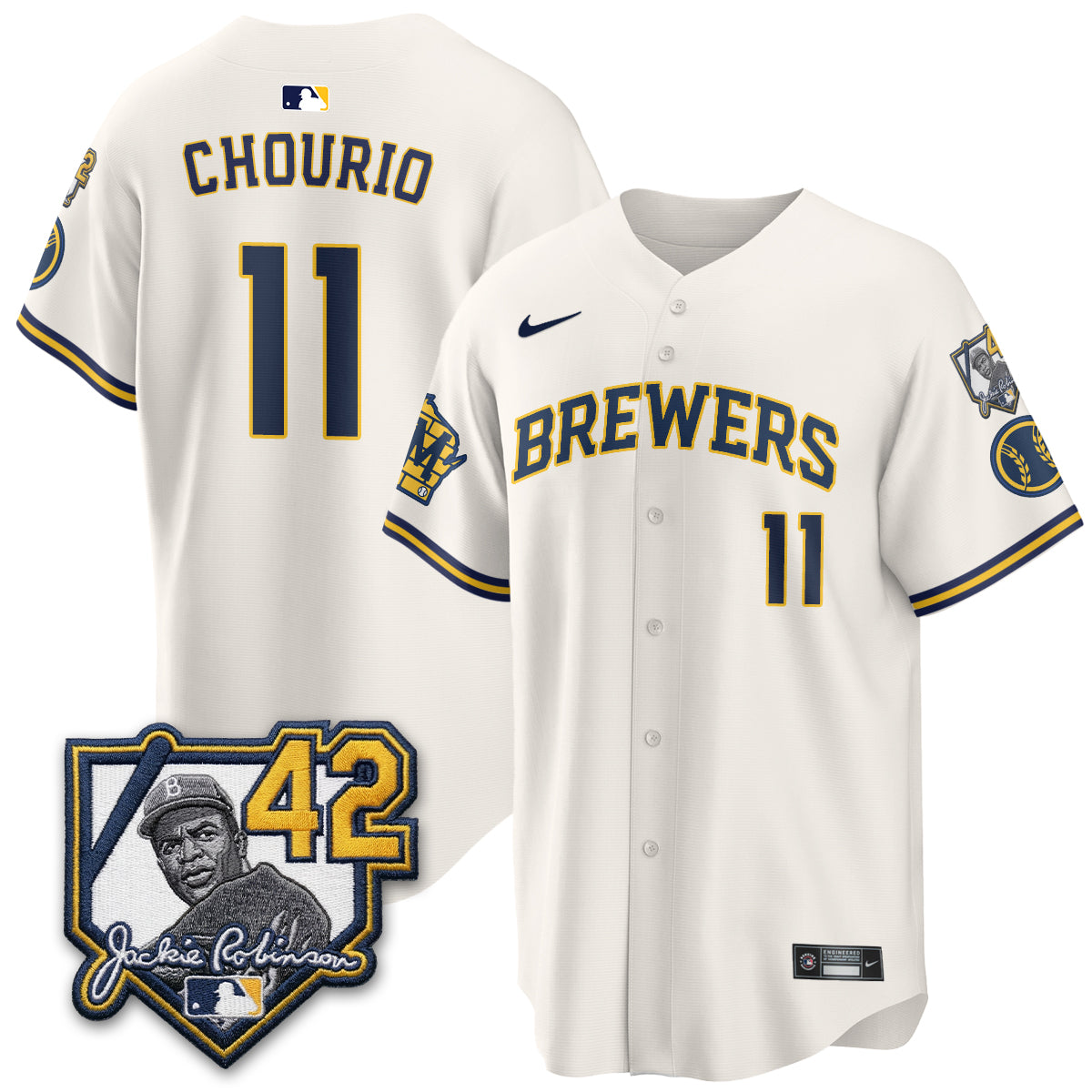 MIL 2026 Jackie Robinson Patch Vapor Limited Jersey - All Stitched