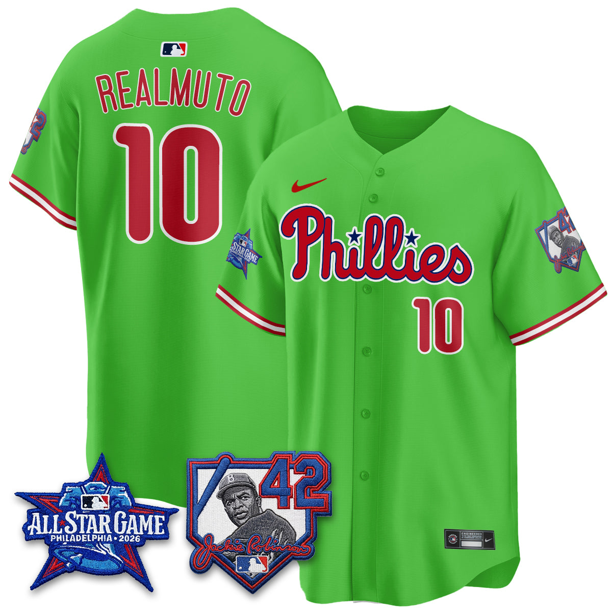 PHI 2026 Jackie Robinson New Era - All Star Game Vapor Limited Jersey - All Stitched