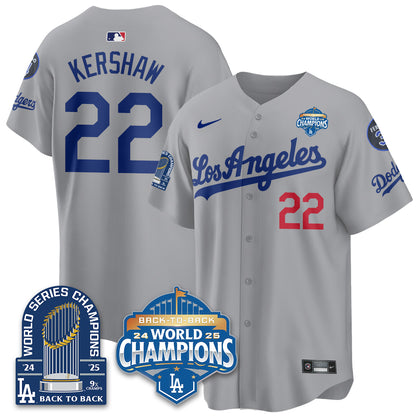 LAD Alternate Gold Vapor Limited Jersey - 9x Champs - All Stitched