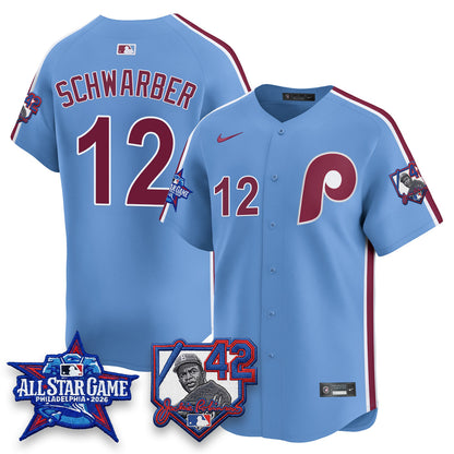 PHI 2026 Jackie Robinson New Era - All Star Game Vapor Limited Jersey - All Stitched