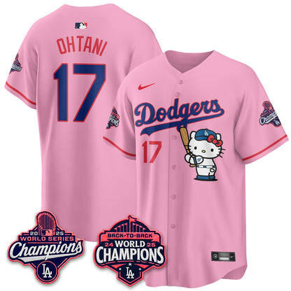 LAD x Hello Kitty Night 2026 Vapor Pink Jersey - All Stitched