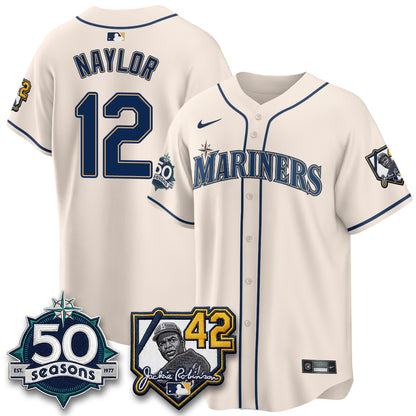SEA 2026 Jackie Robinson New Era Vapor Limited Jersey - All Stitched