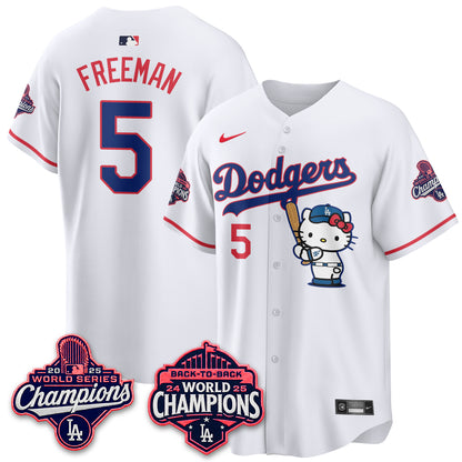 LAD x Hello Kitty Night 2026 Vapor Pink Jersey - All Stitched