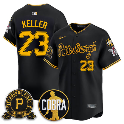 PIT Vapor Limited Jersey - Cobra & Est 1887 Patch - All Stitched