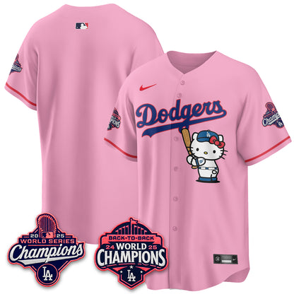 LAD x Hello Kitty Night 2026 Vapor Pink Jersey - All Stitched