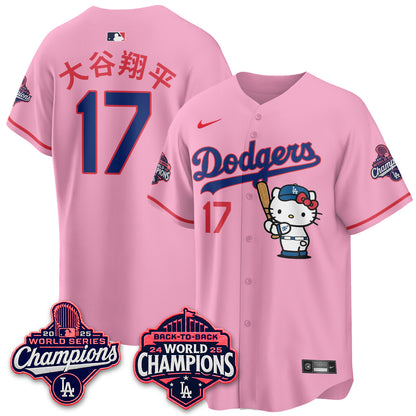 LAD x Hello Kitty Night 2026 Vapor Pink Jersey - All Stitched