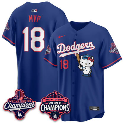 LAD x Hello Kitty Night 2026 Vapor Pink Jersey - All Stitched