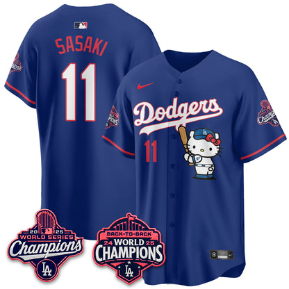 LAD x Hello Kitty Night 2026 Vapor Pink Jersey - All Stitched