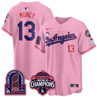 LAD x Hello Kitty Night 2026 Vapor Pink Jersey - All Stitched - V2