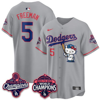 LAD x Hello Kitty Night 2026 Vapor Pink Jersey - All Stitched