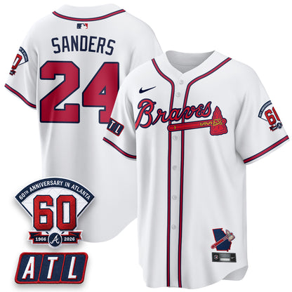 ATL 2026 60th Anniversary Vapor Limited Red Jersey - All Stitched