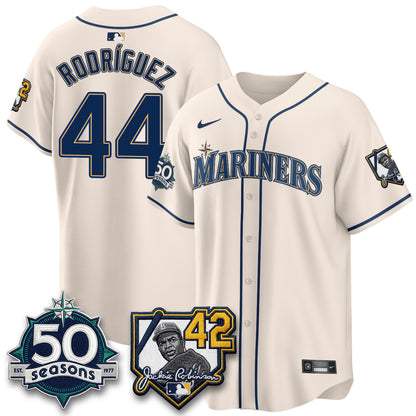 SEA 2026 Jackie Robinson New Era Vapor Limited Jersey - All Stitched