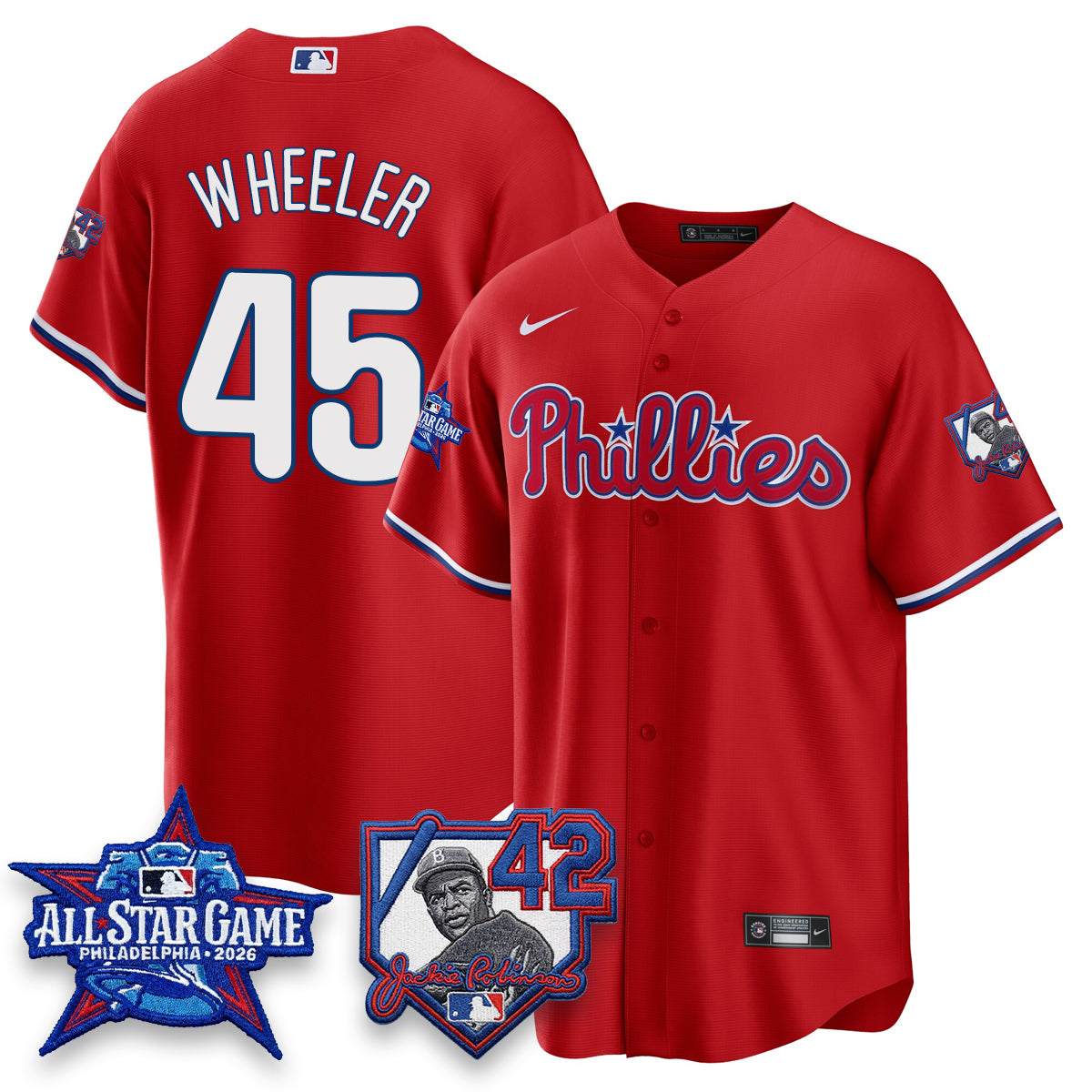 PHI 2026 Jackie Robinson New Era - All Star Game Vapor Limited Jersey - All Stitched