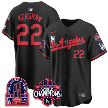LAD x Hello Kitty Night 2026 Vapor Pink Jersey - All Stitched - V2
